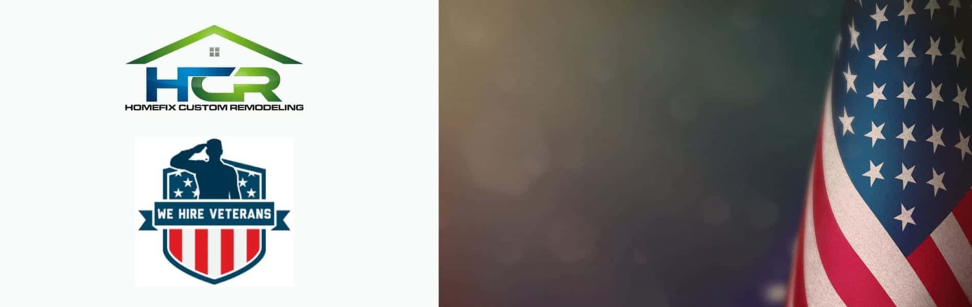 a flag and a logo for a company.